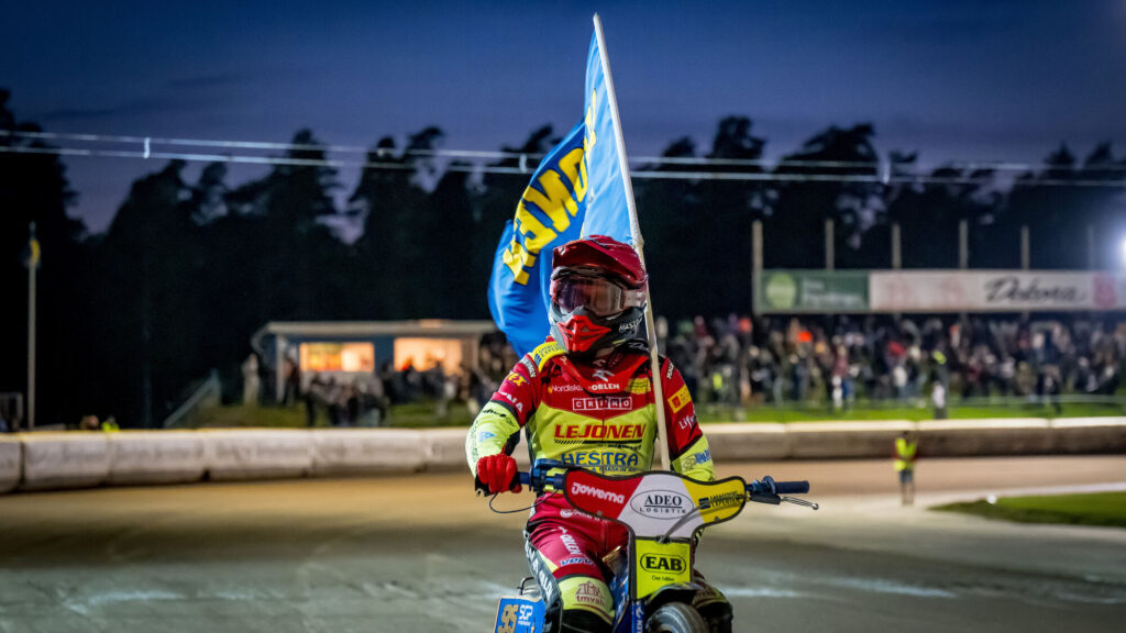 Gislaved, SVERIGE - 3 September 2024 : Bilder från första semifinal matchen i Bauhausligan mellan Lejonen och Indianerna på OnePartnerGroup Arena den 3 September i Gislaved ( Foto: Douglas Svalin / SarnehedPhoto )  Nyckelord Keywords: