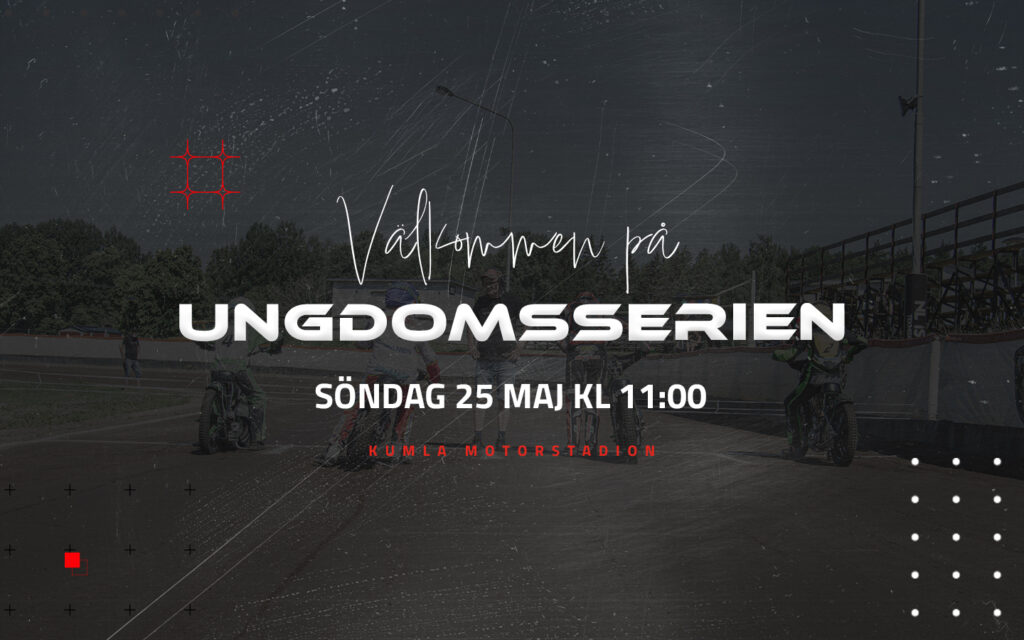 Ungdomsmatch på söndag – framtidens förare intar ovalen!