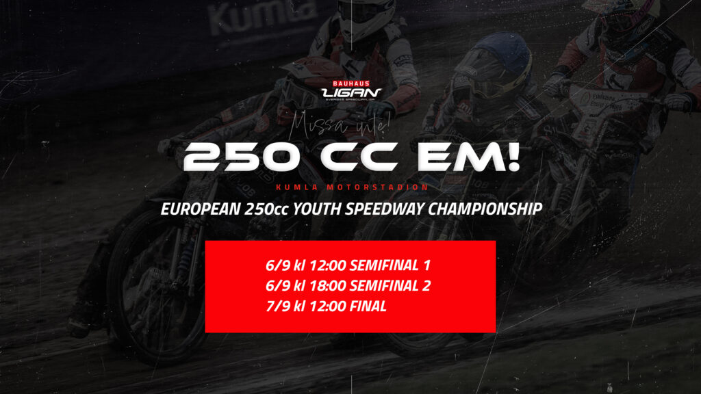 EUROPEAN 250cc YOUTH SPEEDWAY CHAMPIONSHIP